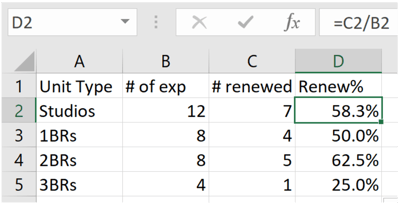 Excel Fill Down Function Shortcut
