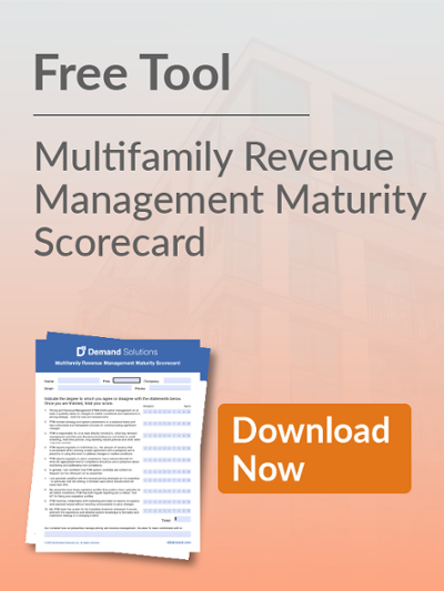 Multifamily Revenue Management Maturity Scorecard
